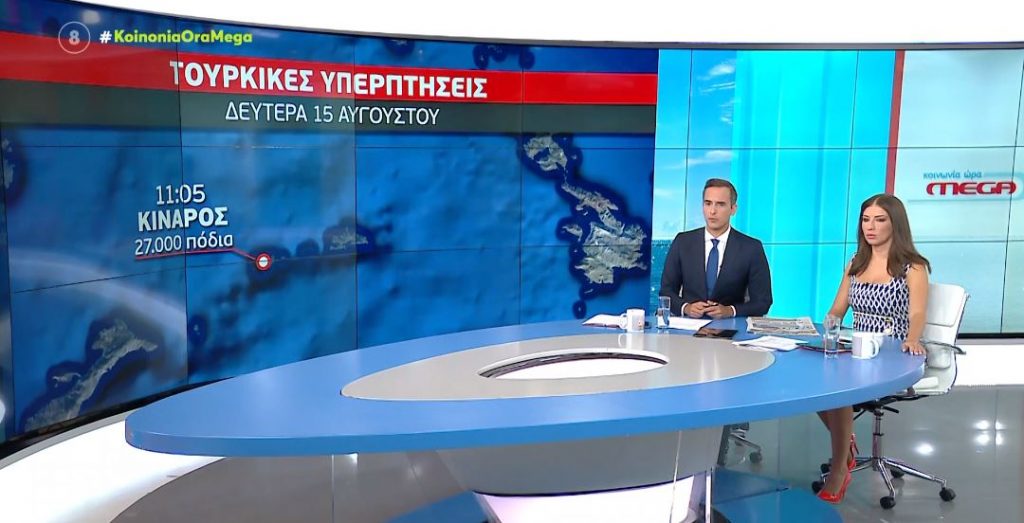 Νέες τουρκικές προκλήσεις στο FIR Αθηνών