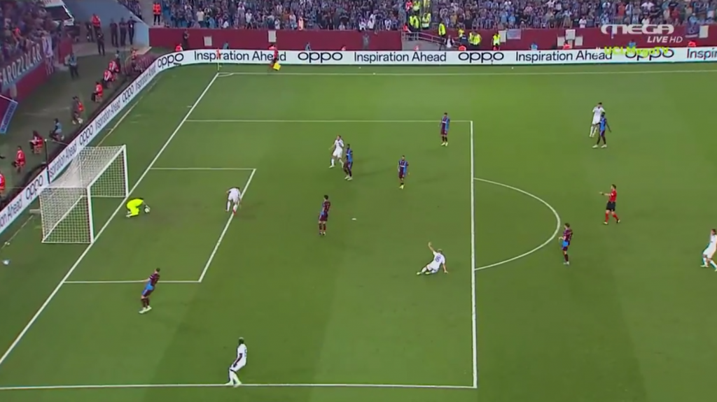 Τραμπζονσπόρ – Κοπεγχάγη: Απείλησαν οι Δανοί στο φινάλε του πρώτου μέρους