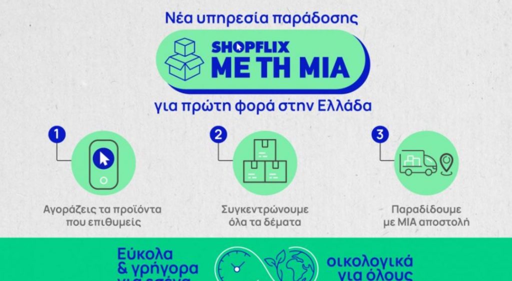 To SHOPFLIX.gr πρωτοπορεί με μια καινοτόμο υπηρεσία