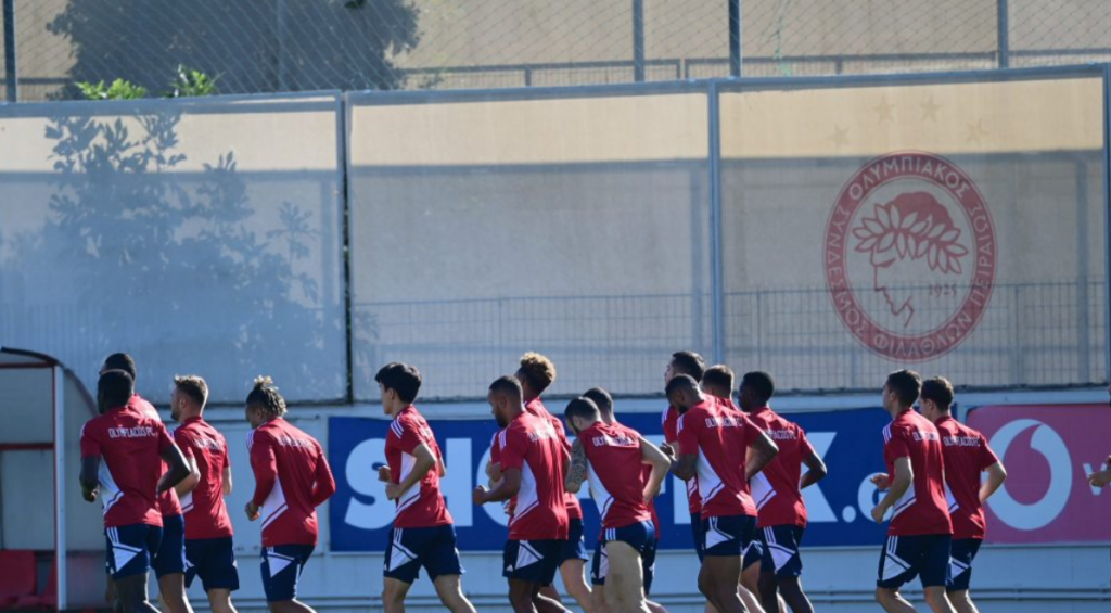 Ολυμπιακός: Η τελευταία προπόνηση πριν τον αγώνα με τον Απόλλωνα
