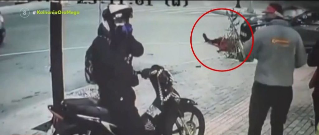 Αστυνομικός σώθηκε από θαύμα – Εκτοξεύθηκε μετά από μετωπική με Ι.Χ