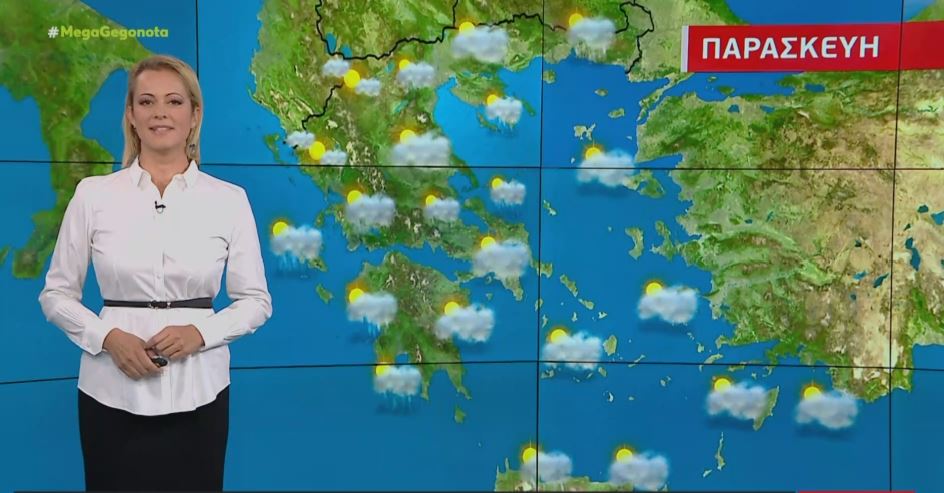 Άστατος ο καιρός σε όλη την χώρα – Η πρόγνωση της Χριστίνας Ρήγου
