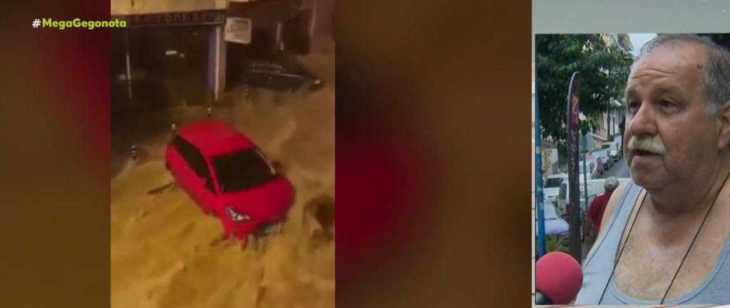 Θεσσαλονίκη: Πλημμύρισε ο Λευκός Πύργος από την νεροποντή