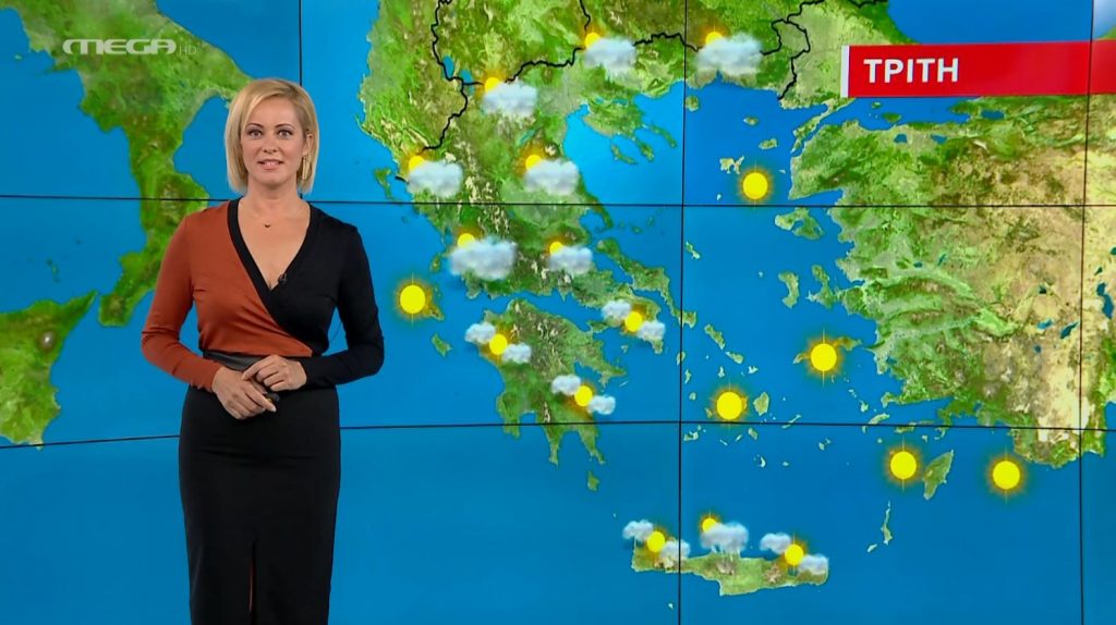 Αίθριος ο καιρός την Τρίτη – Η πρόγνωση της Χριστίνας Ρήγου