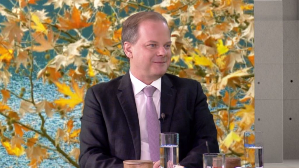 Ο υπουργός Υποδομών και Μεταφορών Κώστας Καραμανλής στο MEGA