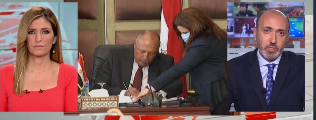 Επίσκεψη Ν. Δένδια στο Κάϊρο και συνάντηση με τον Αιγύπτιο ομόλογο του