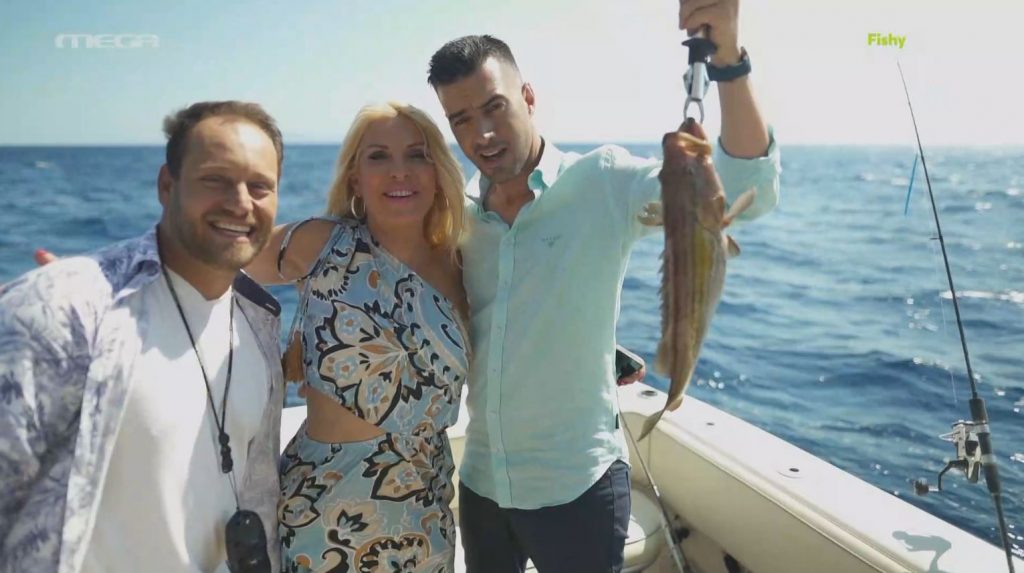«Fishy»: Γιάννης Τσιμιτσέλης και Ελένη Μενεγάκη ψαρεύουν στην Άνδρο σε τρελά κέφια!