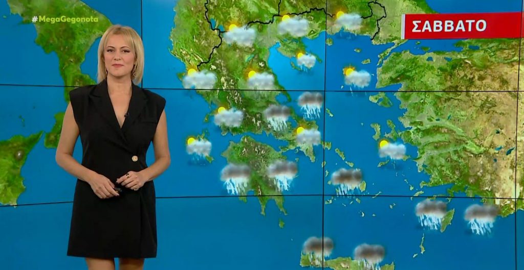Συννεφιά και βροχές το Σάββατο – Η πρόγνωση της Χριστίνας Ρήγου