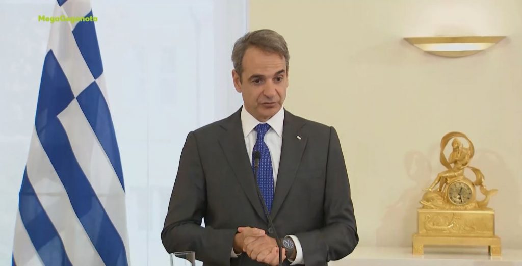 Κυριάκος Μητσοτάκης: «Ο αναθεωρητισμός μπορεί να υπονομεύσει την περιφερειακή σταθερότητα»