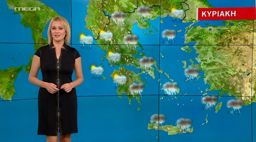 Ισχυρές βροχές και καταιγίδες την Κυριακή – Η πρόγνωση της Χριστίνας Ρήγου