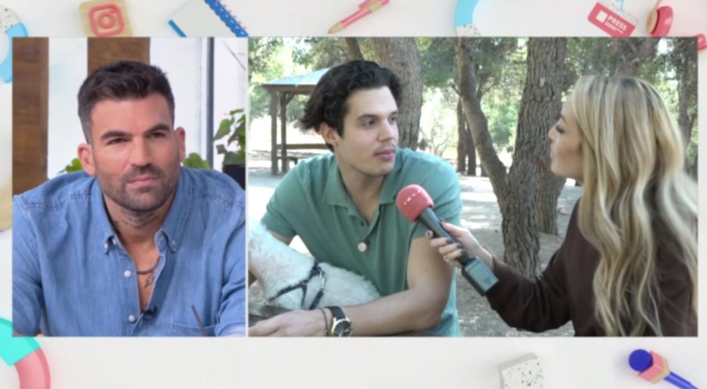 Ο Χρήστος Μπίρμπας μιλά για την εμπειρία του στο GNTM αλλά και για τη σύγκριση με τον Γιώργο Καρράβα