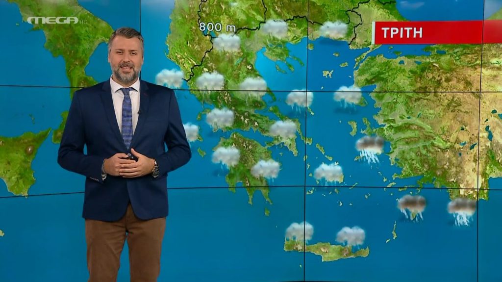 Άστατος ο καιρός την Τρίτη – Η πρόγνωση του Γιάννη Καλλιάνου