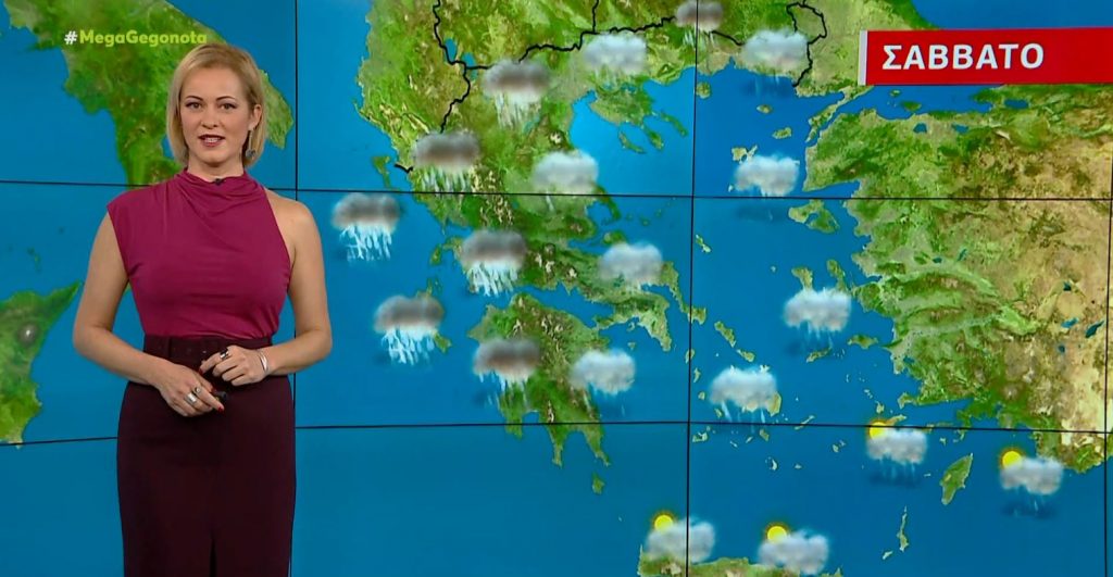 Άστατος ο καιρός το Σάββατο – Η πρόγνωση της Χριστίνας Ρήγου