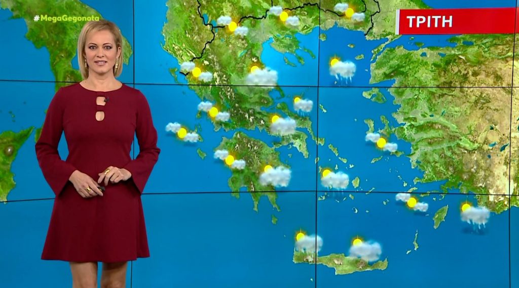 Άστατος ο καιρός και πτώση της θερμοκρασίας – Η πρόγνωση της Χριστίνας Ρήγου