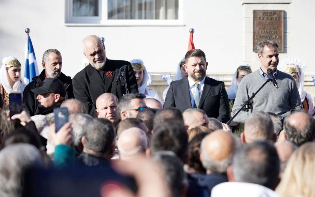 Ιστορική επίσκεψη του πρωθυπουργού Κυριάκου Μητσοτάκη στη Χειμάρρα