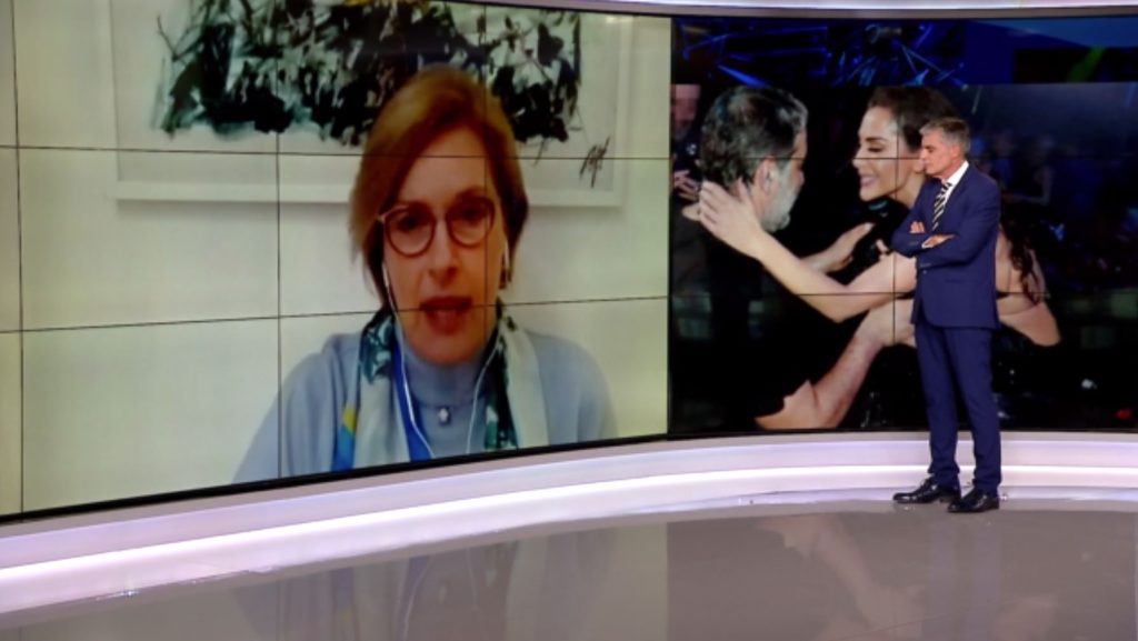 Η αναπληρώτρια υπουργός Υγείας, Μίνα Γκάγκα στο LIVE NEWS