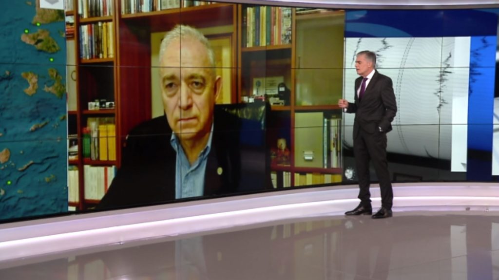 Ισχυρή σεισμική δόνηση στην Εύβοια – Ο Ευθύμης Λέκκας στο LIVE NEWS