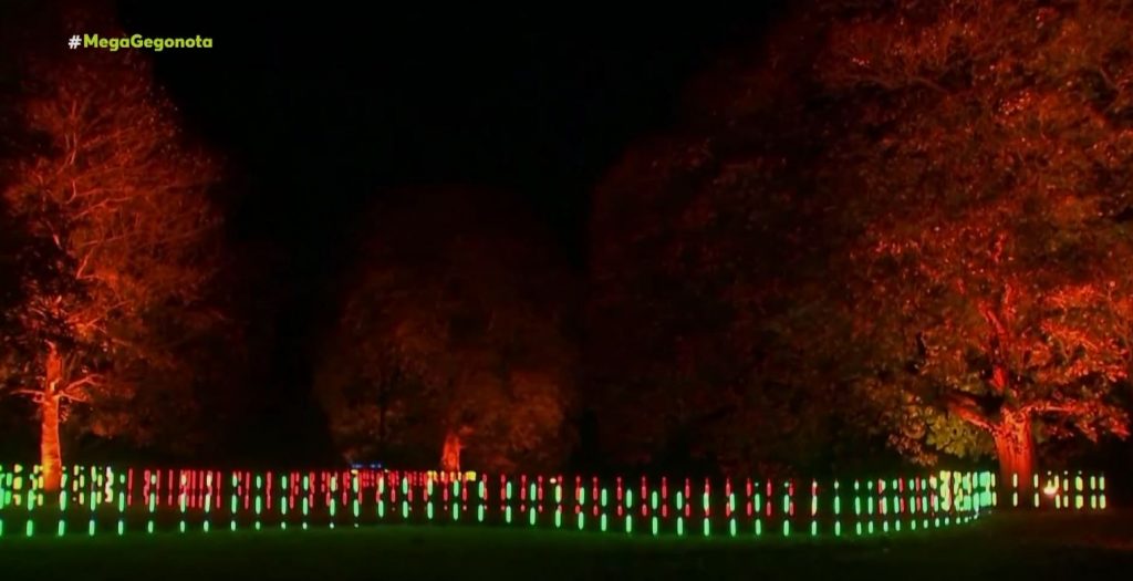 Μ. Βρετανία: Χρώμα Χριστουγέννων στον Βοτανικό Κήπο του Λονδίνου