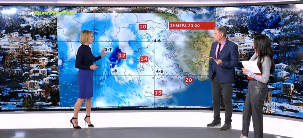 Επιδείνωση του καιρού από το απόγευμα – Ισχυρές καταιγίδες και χιόνια