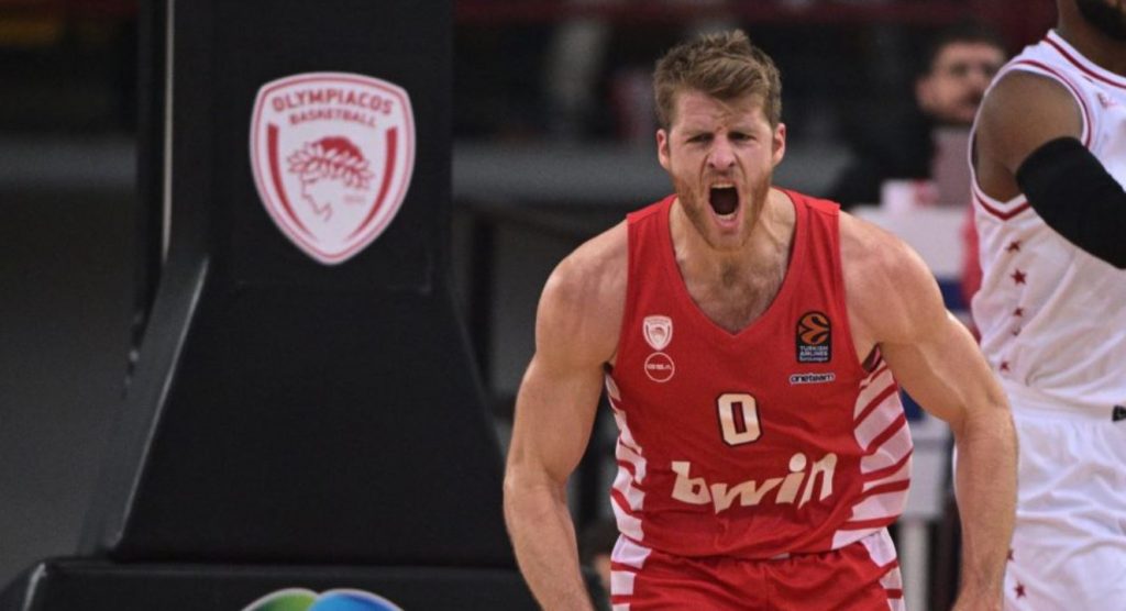 Euroleague: Στην κορυφή της κατάταξης ο Ολυμπιακός