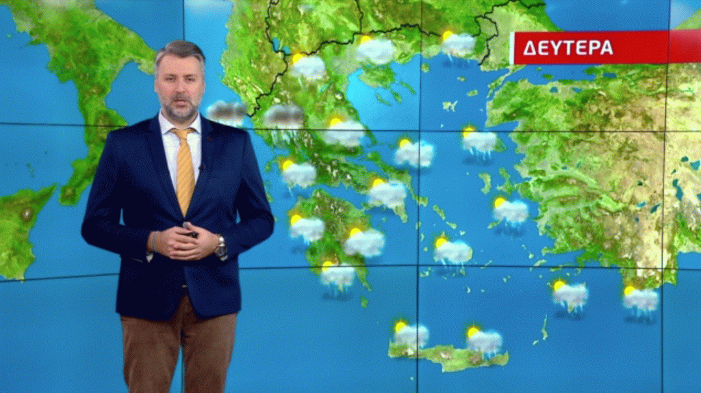 Άστατος ο καιρός τη Δευτέρα – Η πρόγνωση του Γιάννη Καλλιάνου