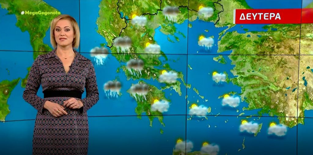 Νέα κακοκαιρία από τη Δευτέρα – Η πρόγνωση της Χριστίνας Ρήγου