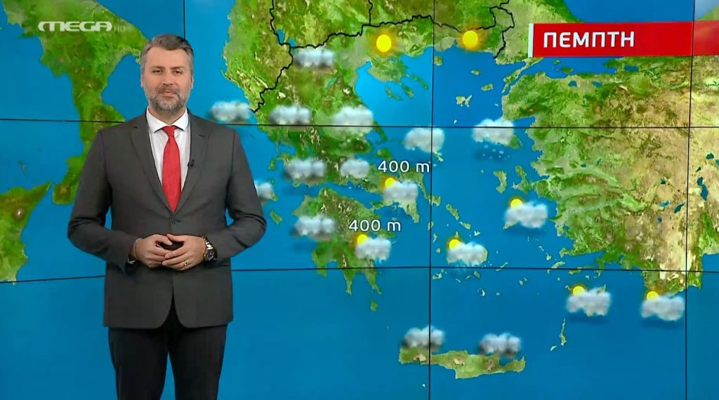 Σε ποιες περιοχές θα χιονίσει την Πέμπτη – Η πρόγνωση του Γιάννη Καλλιάνου