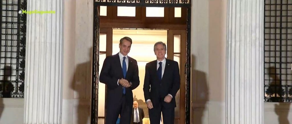 Συνάντηση Μητσοτάκη – Μπλίνκεν: Στο επίκεντρο τα ελληνοτουρκικά και ο πόλεμος στην Ουκρανία
