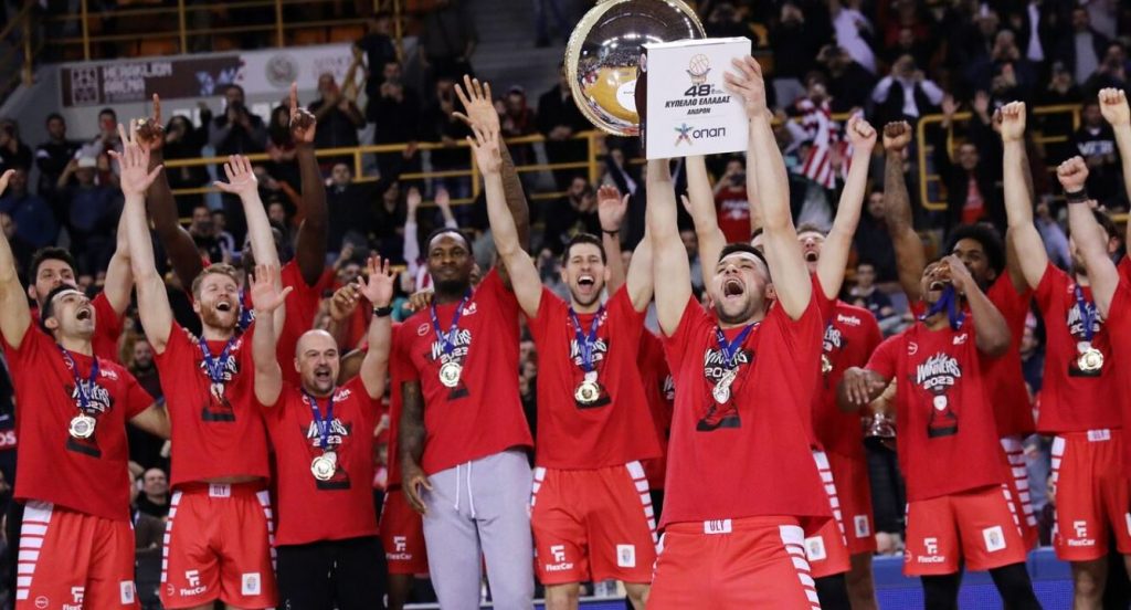 Μπάσκετ: Κυπελλούχος για 11η φορά ο Ολυμπιακός