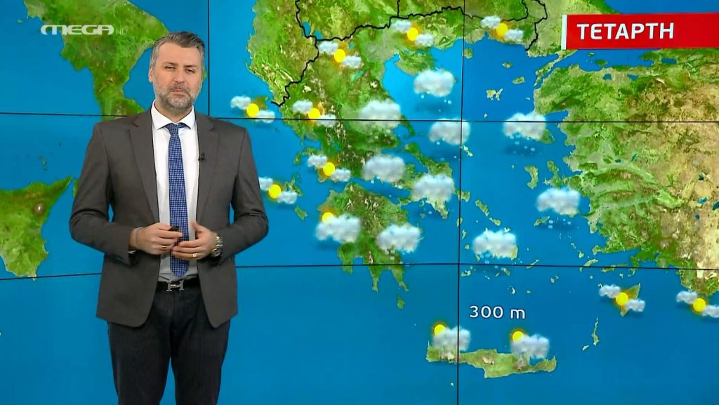 Επιμένει το κύμα χιονοπτώσεων την Τετάρτη – Η πρόγνωση του Γιάννη Καλλιάνου