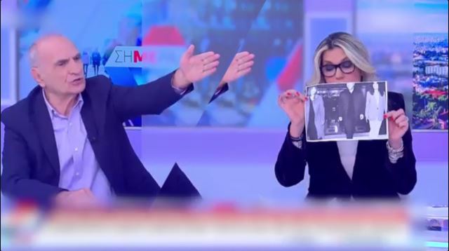 Άγριος καυγάς Βαρεμένου – Καραμανλή on air