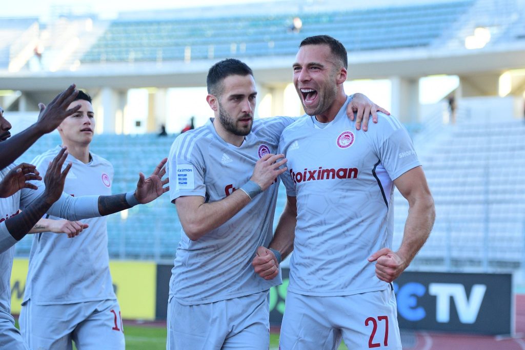 Ολυμπιακός: Με το δεξί μπήκε στα playoff στο «ερυθρόλευκο» Πανθεσσαλικό