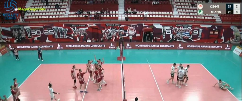 Volleyleague: Ολυμπιακός και ΠΑΟΚ έκαναν το πρώτο βήμα στα ημιτελικά