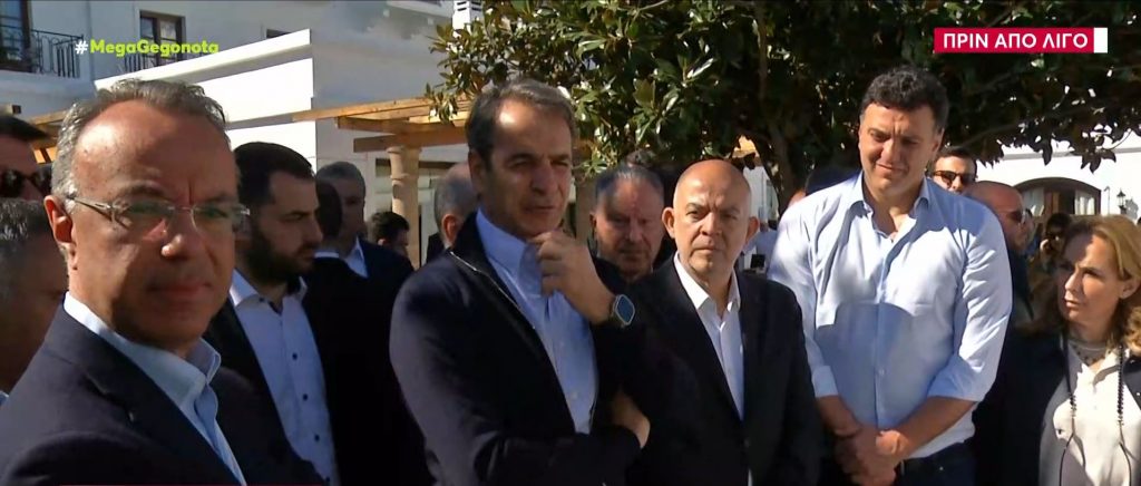 Κυριάκος Μητσοτάκης: Επιθεώρησε έργα στο λιμάνι του Αγίου Κωνσταντίνου