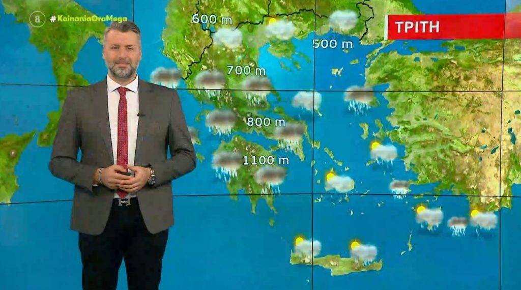 Άστατος ο καιρός με βροχές, καταιγίδες & χιόνια – Η πρόγνωση του Γιάννη Καλλιάνου