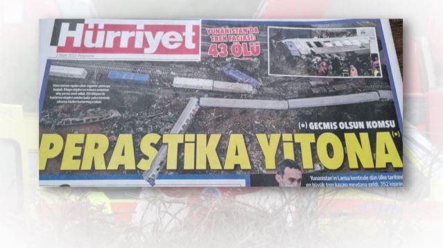 Τέμπη: Πρώτο θέμα στα διεθνή ΜΜΕ το δυστύχημα στις ράγες