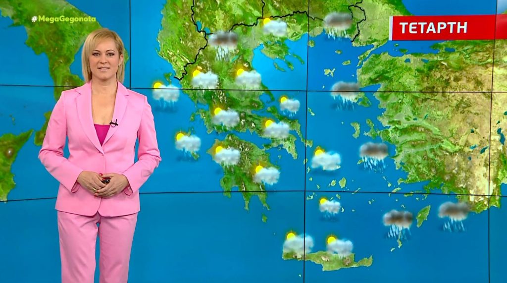 Συννεφιά και βροχές την Τετάρτη – Η πρόγνωση της Χριστίνας Ρήγου