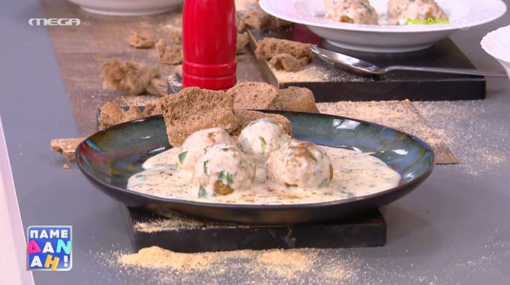 Ο Τίμος Ζαχαράτος μάς ετοιμάζει γιουβαρλάκια τόνου