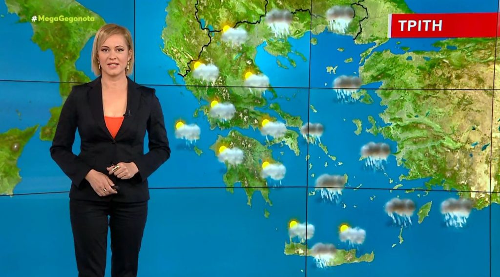 Άστατος ο καιρός την Τρίτη – Η πρόγνωση της Χριστίνας Ρήγου