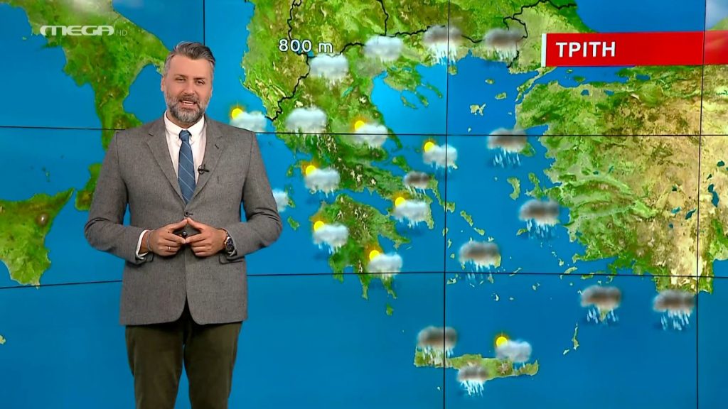 Βροχερή η Τρίτη – Η πρόγνωση του Γιάννη Καλλιάνου