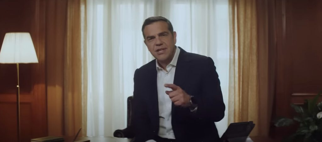 O Αλέξης Τσίπρας στο Κεντρικό Δελτίο του Mega