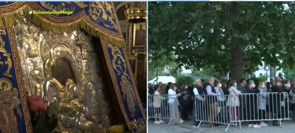 Ιερά Μητρόπολη Αθηνών: Παρατείνεται έως τις 17 Μαΐου το προσκύνημα της εικόνας της Παναγίας «Άξιον Εστί»