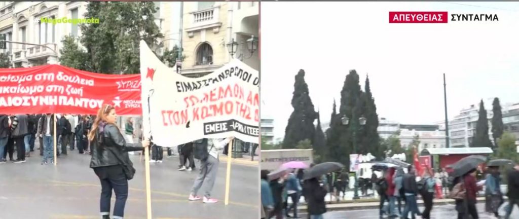 Πρωτομαγιά: Διαδηλώσεις και συγκεντρώσεις σε όλη τη χώρα – Χωρίς μετρό, τραμ και ηλεκτρικό