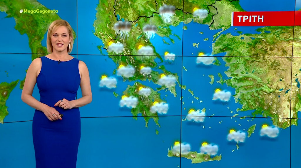 Άστατος ο καιρός με βροχές και πυκνές νεφώσεις  – Η πρόγνωση της Χριστίνας Ρήγου