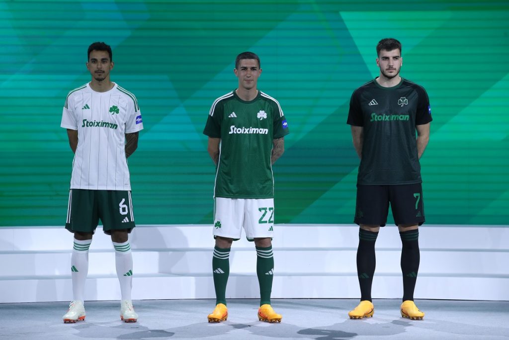 Παναθηναϊκός: Παρουσίασε τις καινούριες φανέλες ενόψει της νέας σεζόν