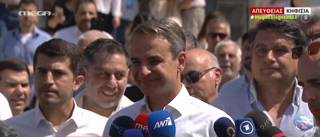 Κυριάκος Μητσοτάκης: «Οι πολίτες θα κάνουν το καθήκον τους με ωριμότητα – Ψηφίζουν για μία πατρίδα σταθερή, για ευημερία & κοινωνική ισότητα»