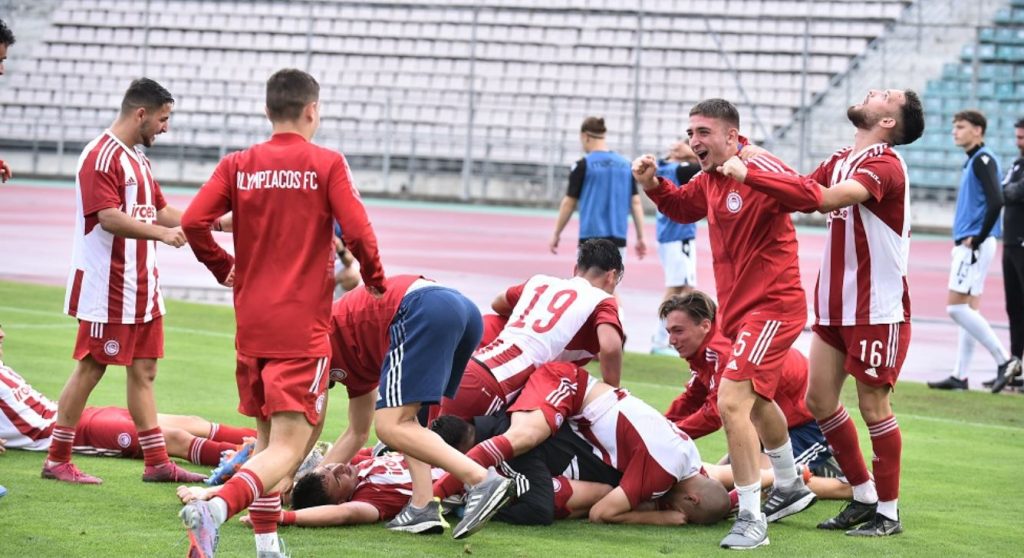 Ολυμπιακός Κ17 – ΠΑΟΚ Κ17 5-4: Πρωταθλητές οι ερυθρόλευκοι μετά από απίθανο τελικό