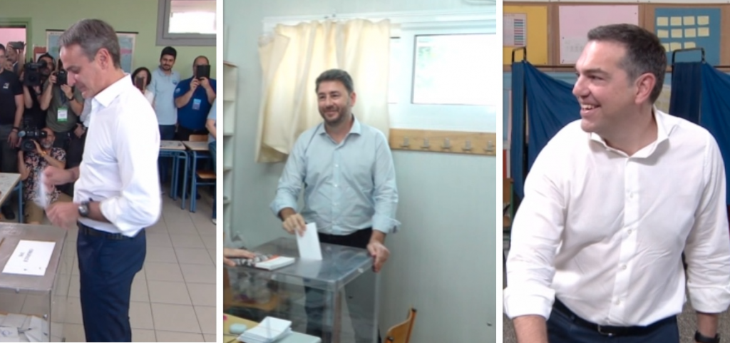 Εκλογές 2023: Που ψήφισαν και τι δήλωσαν οι πολιτικοί αρχηγοί των κομμάτων