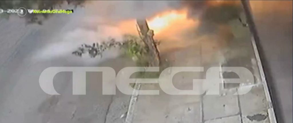 Αθήνα: Έκρηξη στη μασονική στοά στην Αχαρνών – Βίντεο ντοκουμέντο