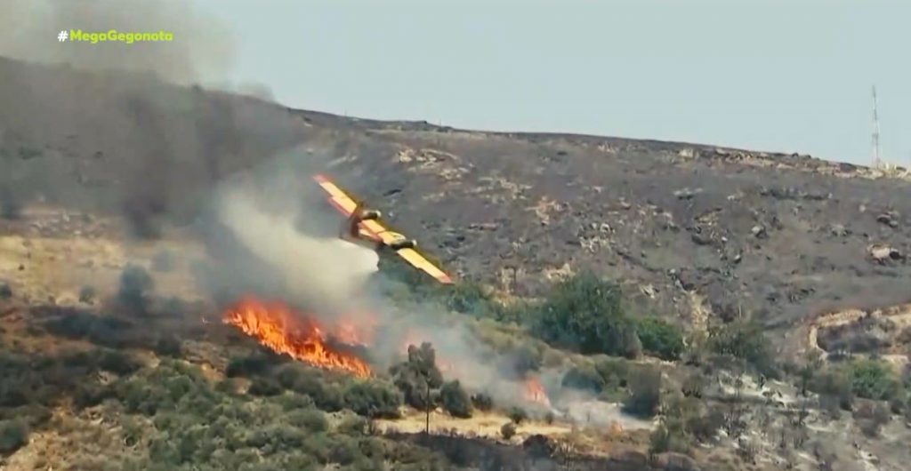Κάρυστος: Καρέ καρέ η συντριβή – σοκ του Canadair
